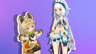 Kachina teaches Mualani a dance!😼- Vanitosa -【MMD Genshin Impact 4K | 60FPS】