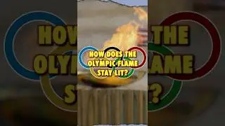 How does the Olympic flame stay lit? #olympics #openingceremony #history