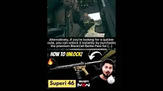 How to unlock Superi 46 in #mw3 #warzone #modernwarfare3 #borntoplaygames