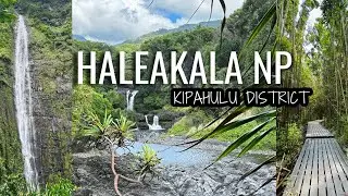 Hiking Pipiwai trail to Waimoku falls and Kuloa point in Haleakala NP | Maui Hawaii