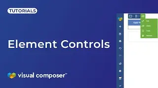 Element Controls in Visual Composer