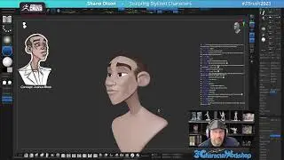 Sculpting Stylized Characters – Shane Olson – ZBrush 2023