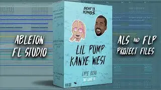 Lil Pump Kanye West Type - We Love It - Ableton & FL Studio Project File flp & als