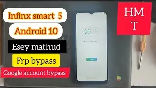 infinx smart 5 frp bypass Google account bypass without PC esey mathud