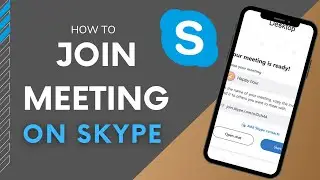 How To Join Meeting on Skype on Phone !! Join Skype Meeting on Your Phone !! Skype 2023