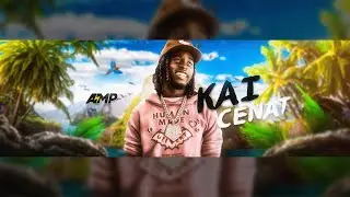 Kai Cenat - Banner Speedart (Photoshop)