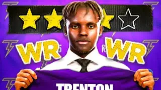 I got a 4 Star WR Commit! College Football 25 Teambuilder Dynasty