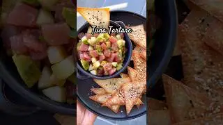 Easy Tuna Tartare 🍣🥑🥒