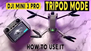 DJI Mini 3 Pro - TRIPOD MODE TUTORIAL ( DJI FLY 1.9.9)