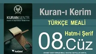 Türkçe Kurani Kerim Meali, 08 Cüz, Diyanet işleri vakfı meali, Hatim, Kuran.gen.tr