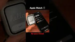 Apple Watch ⌚️ activation Lock Bypass✅ #apple #applewatch #shorts #short #icloudking #iphone #fyp