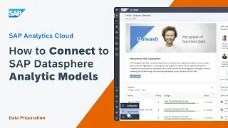 How to Connect to SAP Datasphere Analytic Models: SAP Analytics Cloud