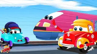 A Level Crossing Pickle Cartoon Show For Toddlers By Super Car Royce