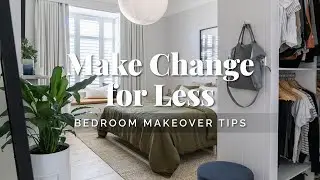 How to Renovate & Style Your Bedroom on a Budget! 💡 Bedroom Makeover Tips to Make Change for Less