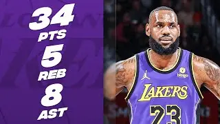 LeBron James SHINES On New Years Eve! 👑 | December 31, 2023