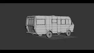 Modeling Camper 3ds max tutorial final part