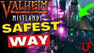 Valheim Mistlands | The SAFEST Eitr Refinery | Builds | Gameplay