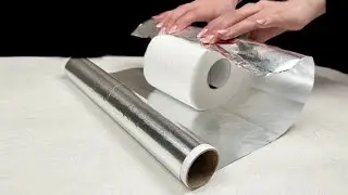 🔥Just Wrap the toilet paper in foil! No one believes, but it REALLY WORKS! ✨