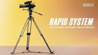 Introducing the SIRUI SQ75+VHS10 Video Tripod – Elevate Your Filmmaking!