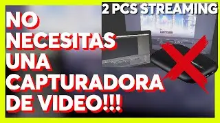 Directos Con 2 PCs Sin Capturadora De Video | OBS NDI