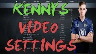 CSGO: ENVYUS kennyS video settings