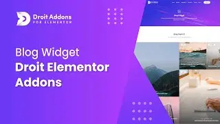 Blog Widget | Droit Addons for Elementor