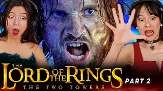 Foreign Girls React | The Lord of the Rings: The Two Towers | First Time Watch | part 2