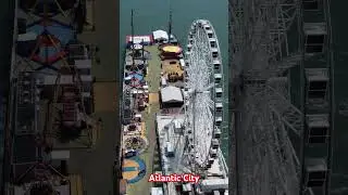 Atlantic City Wonder Wheel New Jersey USA Beach