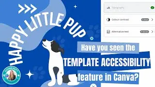 How to make your Canva designs accessible for everyone #createoncanva #canvassador #canvatutorial