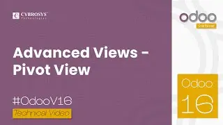 Advanced Views - Pivot View in Odoo 16 | Odoo 16 Development Tutorials | Advanced Pivot View