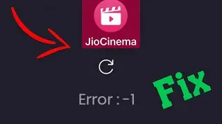 Fix jio cinema app Error Code 1 in Mobile