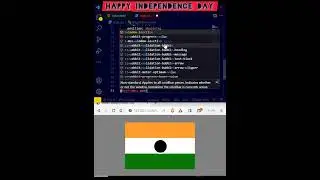 Coding Is Love ❤️❤️ I Made A Happy Independence Day 2023 Status Featuring The Indian Flag! #jquery