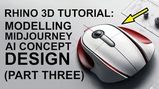 Rhino 3D Demo: Modelling a Midjourney AI-generated Concept Design (Part 3)