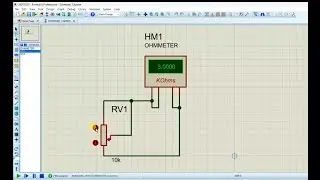 How to Use an OHM Meter in Proteus for Accurate Circuit Analysis ?