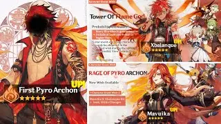 NEW UPDATE!! Confirmed 2 Pyro Archon, Mavuika kit & Xbalanque Info - Genshin Impact