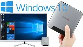 Mini PC с Windows 10 тестирование и полный обзор | алиэкспресс обзор