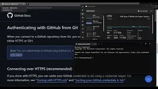 Authenticating with GitHub from Git - Connecting Over HTTPS