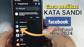 Cara Melihat Kata Sandi Facebook