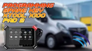 Programming a Spare Key For a 2015 Vauxhall Movano | XTool X100 Pad 2