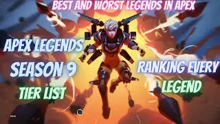 SEASON 9 LEGENDS TIER LIST with VALKYRIE APEX LEGENDS!