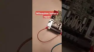 Milwaukee M18 battery repair video #powertools #milwaukeem18 #batterytools #batterysaver