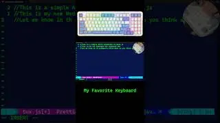 ASMR Redragon Gloria Pro Keyboard Coding / ASCII Animation #asmr #asmrsounds #asmrvideo #retro