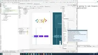 How to create a responsive design in android studio - Android tutorial