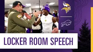 Kevin O’Connell’s Locker Room Speech After the Overtime Win Against the Buffalo Bills in Week 10