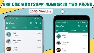 How To Use One WhatsApp Account In Two Mobile | Use WhatsApp Link a Device in Any phone