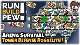 Arena Survival Action Roguelite TOWER DEFENSE? | Lets Try Run Build Pew!