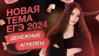 НОВАЯ ТЕМА ЕГЭ 2024: ДЕНЕЖНЫЕ АГРЕГАТЫ | Маша Вайб | ЕГЭFlex