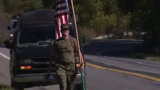 Woman honors 9/11 with 9.11 mile walk