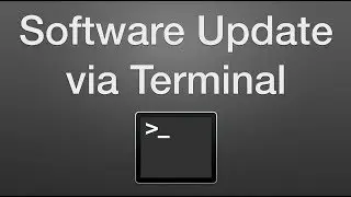 How to Use Terminal to Run Software Updates on a Mac