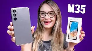 CONHEÇA o Galaxy M35 5G com sua BATERIA DE 6000MAH! Vale a pena?